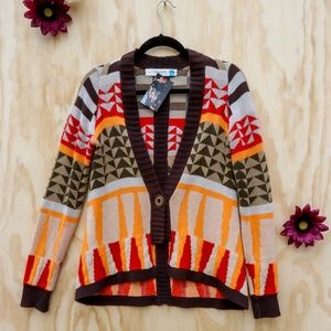 Geometric Fall Sweater